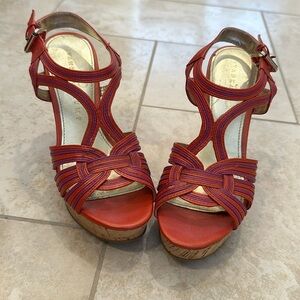 Ivanka Trump wedge heels - Size 5